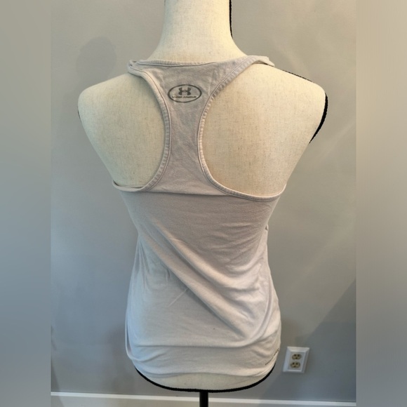 Under Armour woman’s racer back tank in grey size small - Picture 2 of 3